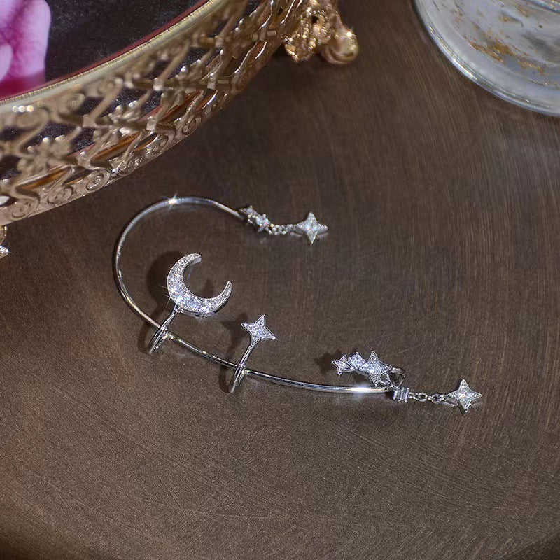 Fairy Star Moon Ear Clips