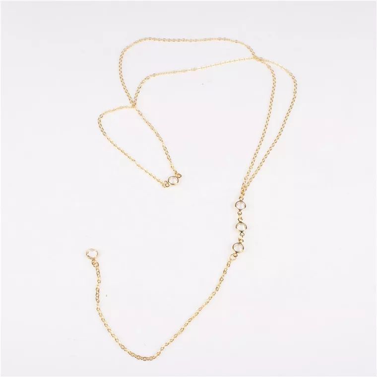 Jewelry Fashion Simple Water Drop Back Chain